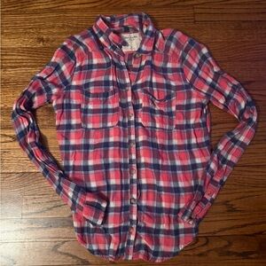 Abercrombie & Fitch Checkered button down